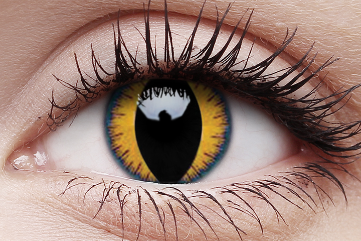 Wolf Moon Contact Lens