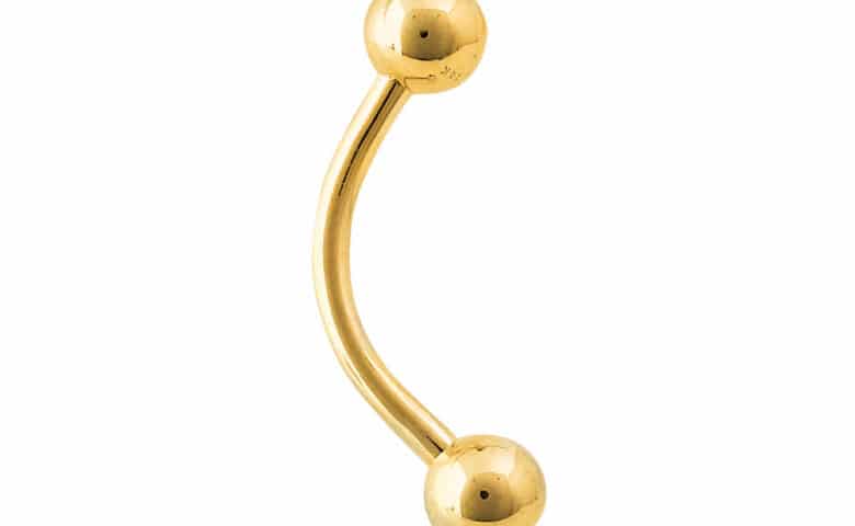 Body Gems Curved Barbell